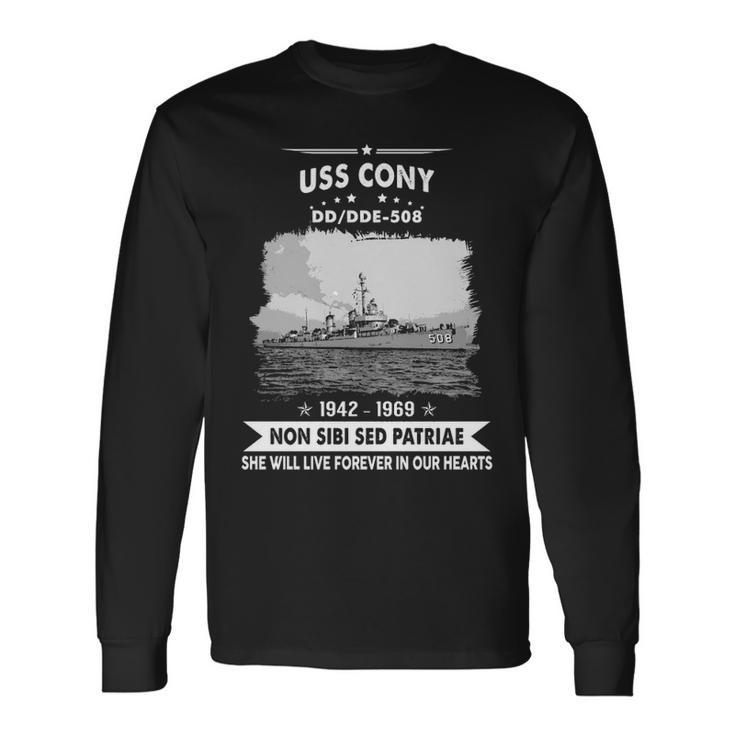 Uss Cony Dd Long Sleeve T-Shirt