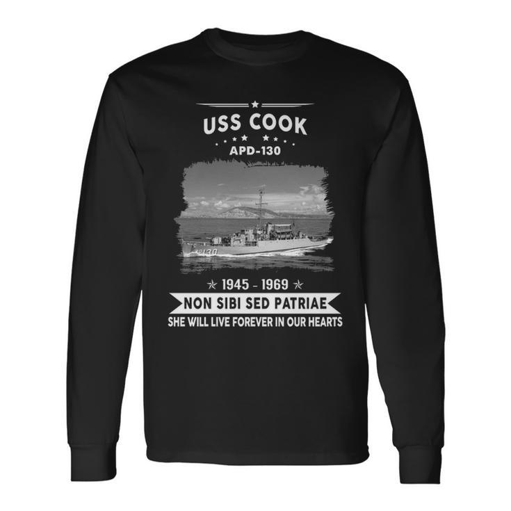 Uss Cook Apd Long Sleeve T-Shirt