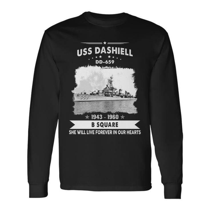 Uss Dashiell Dd Long Sleeve T-Shirt