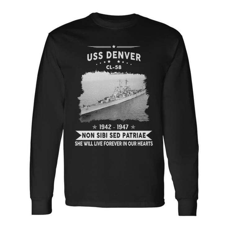 Uss Denver Cl Long Sleeve T-Shirt