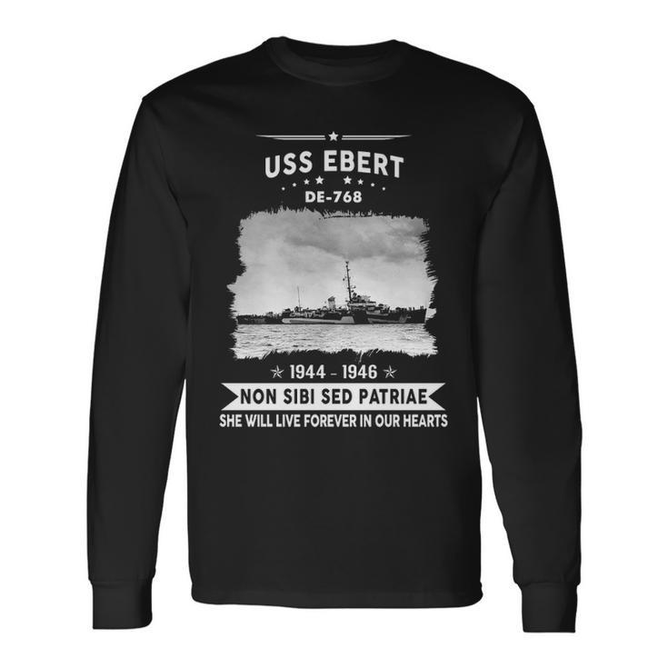 Uss Ebert De V2 Long Sleeve T-Shirt