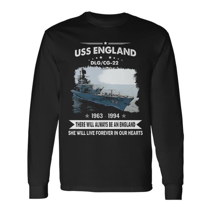 Uss England Dlg 22 Cg Long Sleeve T-Shirt