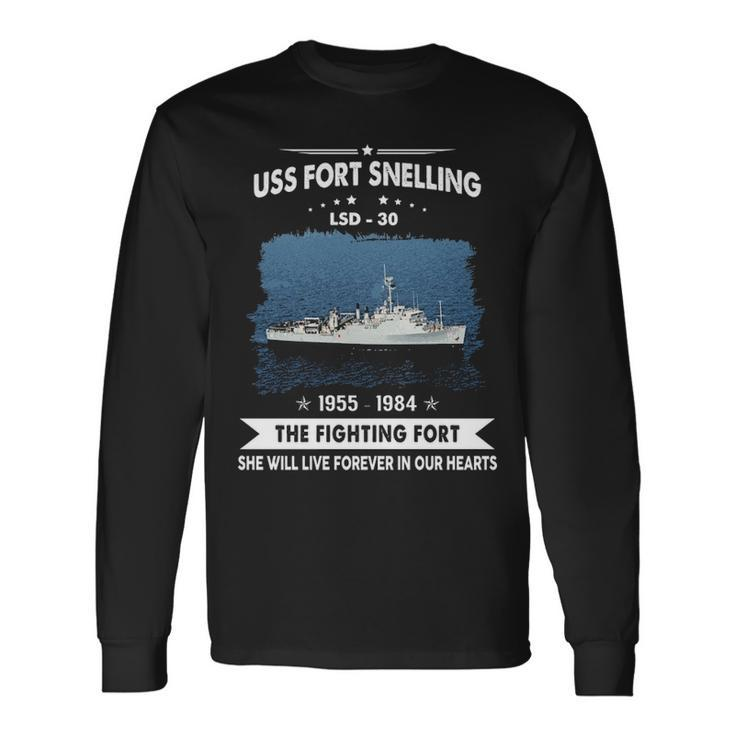 Uss Fort Snelling Lsd Long Sleeve T-Shirt