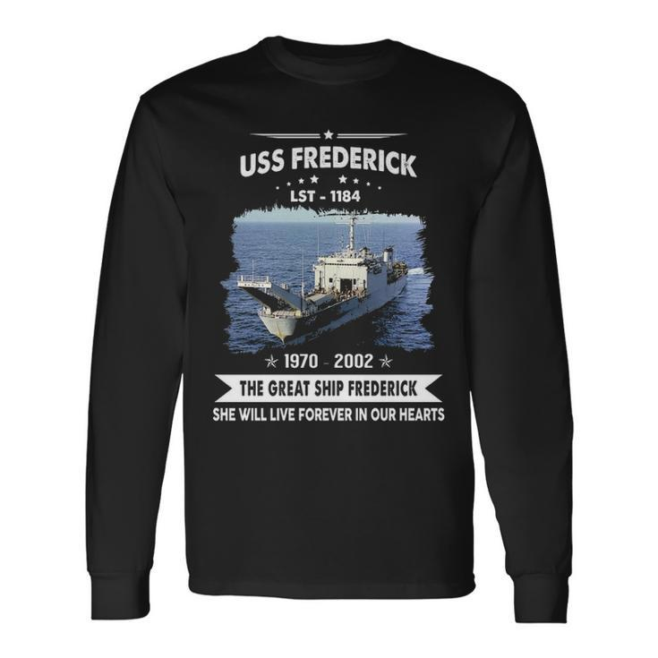 Uss Frederick Lst Long Sleeve T-Shirt