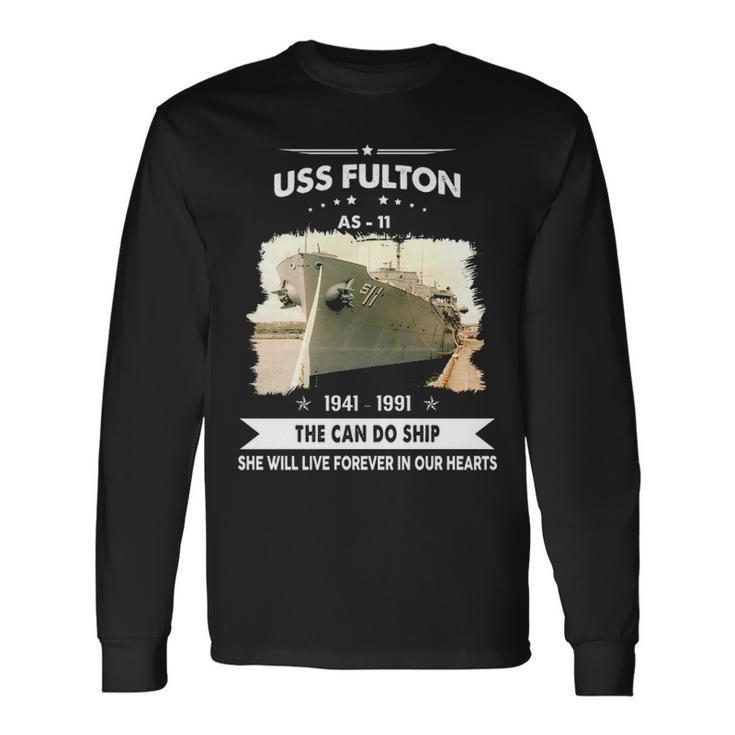 Uss Fulton As Long Sleeve T-Shirt