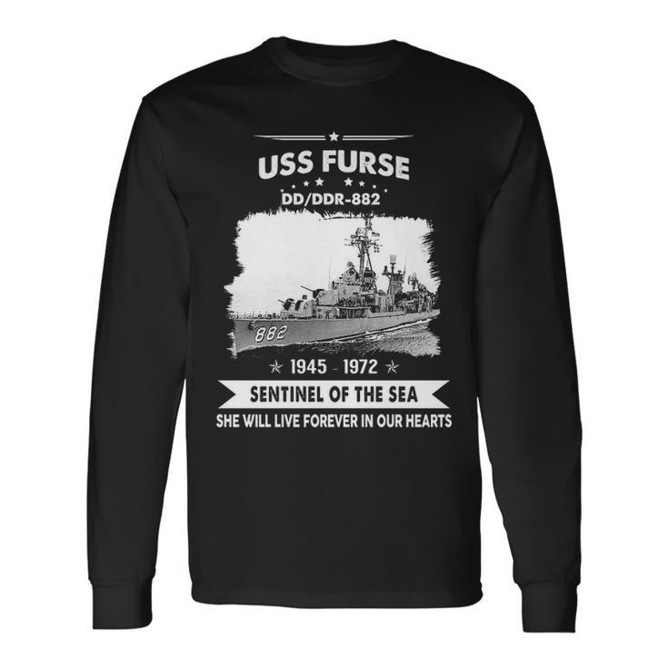 Uss Furse Dd 882 Ddr V2 Long Sleeve T-Shirt