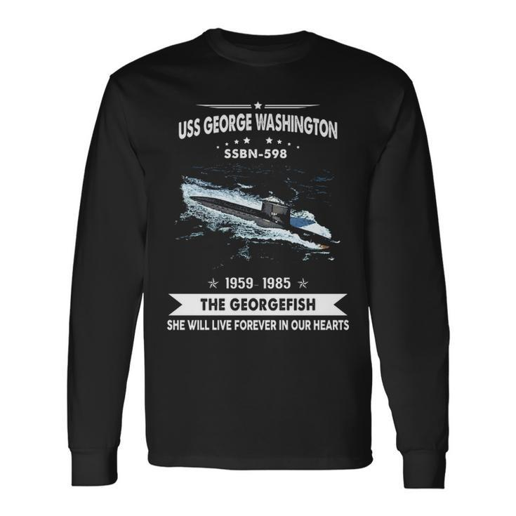 Uss George Washington Ssbn Long Sleeve T-Shirt