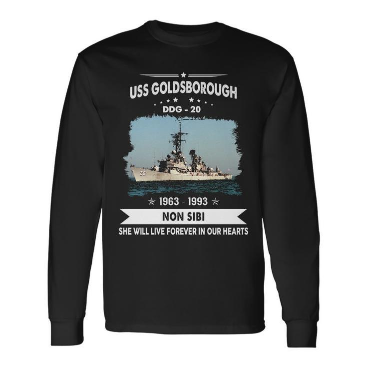 Uss Goldsborough Ddg 20 Ddg Long Sleeve T-Shirt