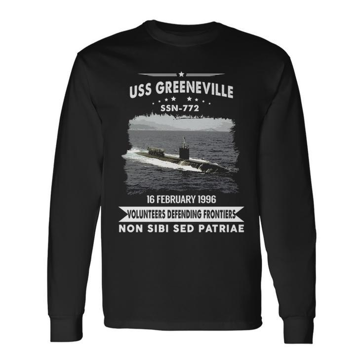 Uss Greeneville Ssn Long Sleeve T-Shirt