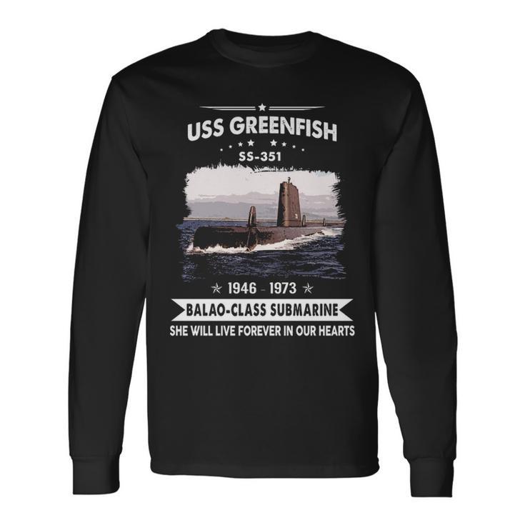 Uss Greenfish Ss Long Sleeve T-Shirt