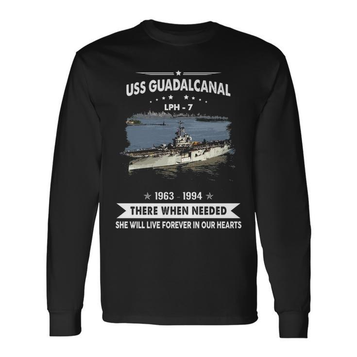 Uss Guadalcanal Lph Long Sleeve T-Shirt