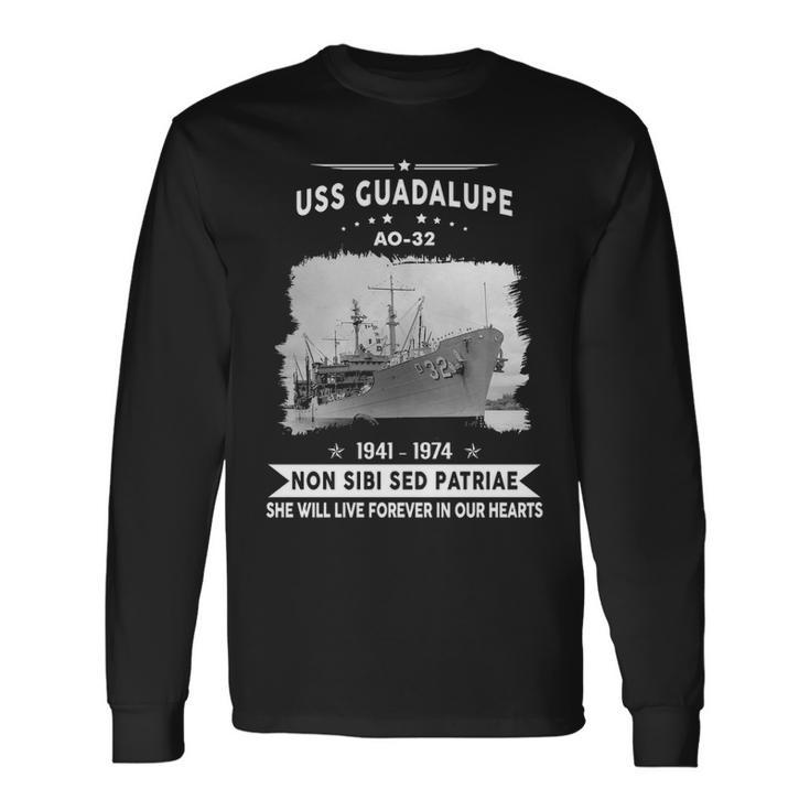 Uss Guadalupe Ao Long Sleeve T-Shirt Gifts ideas