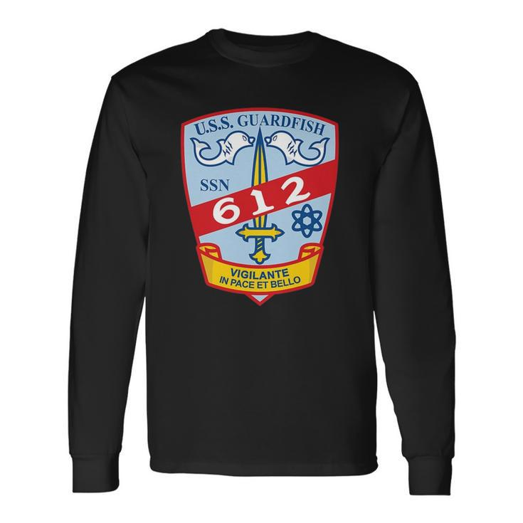 Uss Guardfish Ssn-612 United States Navy Long Sleeve T-Shirt
