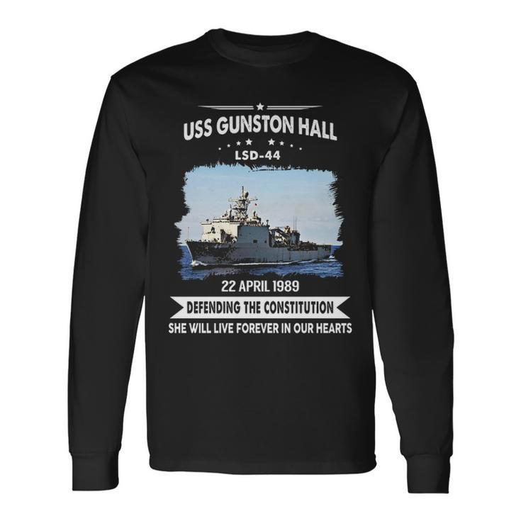 Uss Gunston Hall Lsd 44 Uss Gunstonhall Long Sleeve T-Shirt Gifts ideas