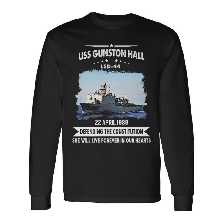 Uss Gunston Hall Lsd V2 Long Sleeve T-Shirt