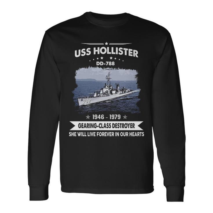 Uss Hollister Dd Long Sleeve T-Shirt