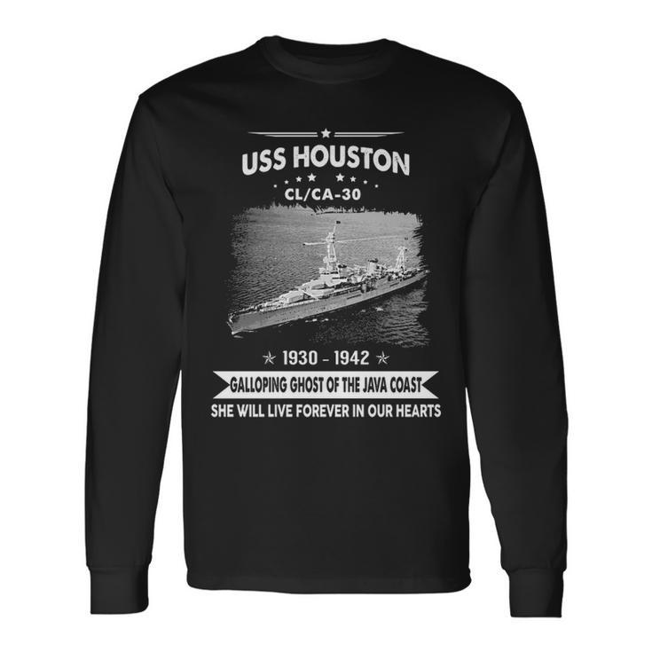 Uss Houston Ca Long Sleeve T-Shirt