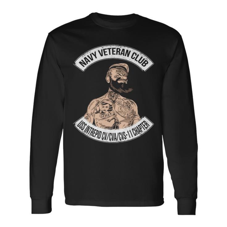 Uss Intrepid Cv 11 Chapter Long Sleeve T-Shirt