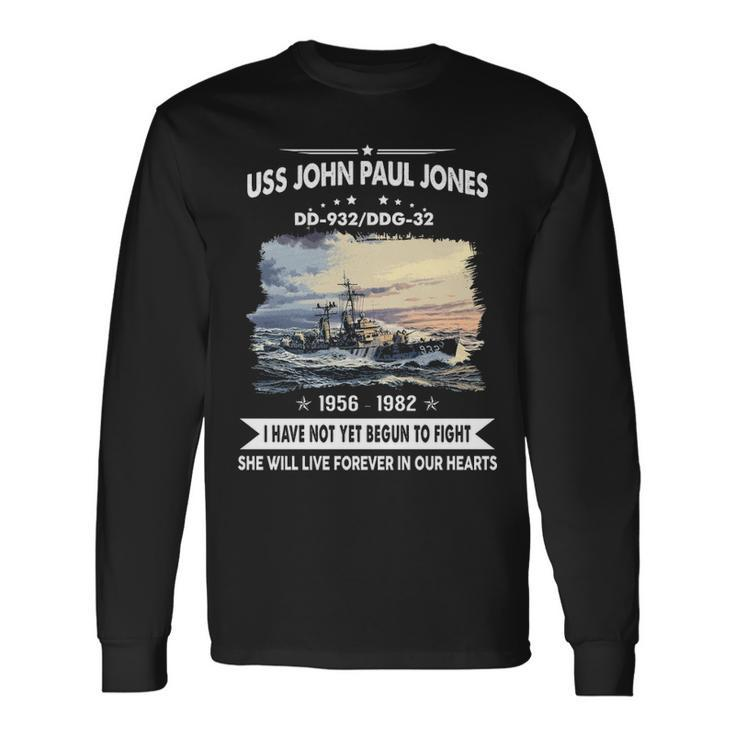 Uss John Paul Jones Ddg V3 Long Sleeve T-Shirt