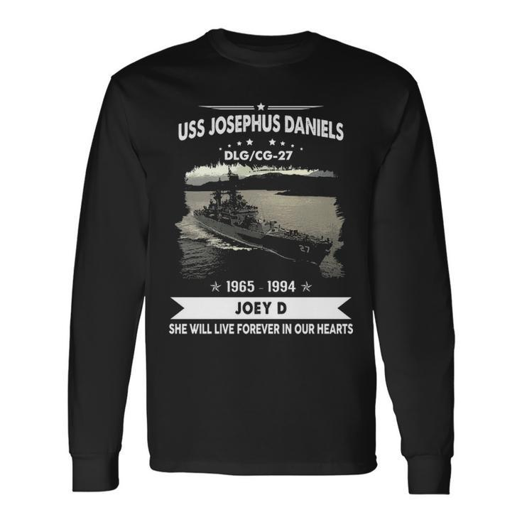 Uss Josephus Daniels Cg 27 Dlg Long Sleeve T-Shirt