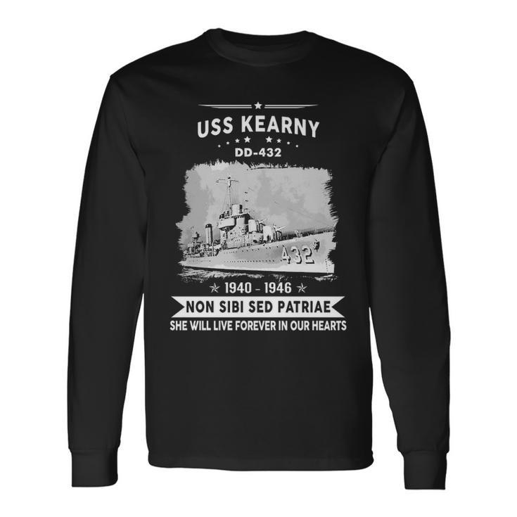 Uss Kearny Dd Long Sleeve T-Shirt