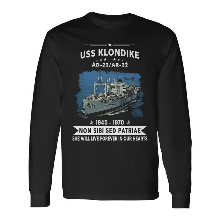 Uss Klondike Ar 22 Ad Long Sleeve T-Shirt