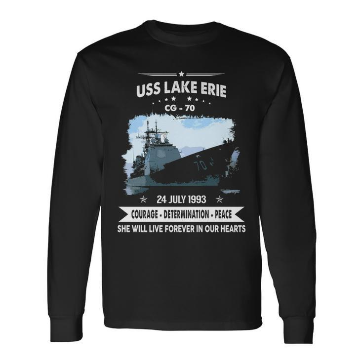 Uss Lake Erie Cg Long Sleeve T-Shirt