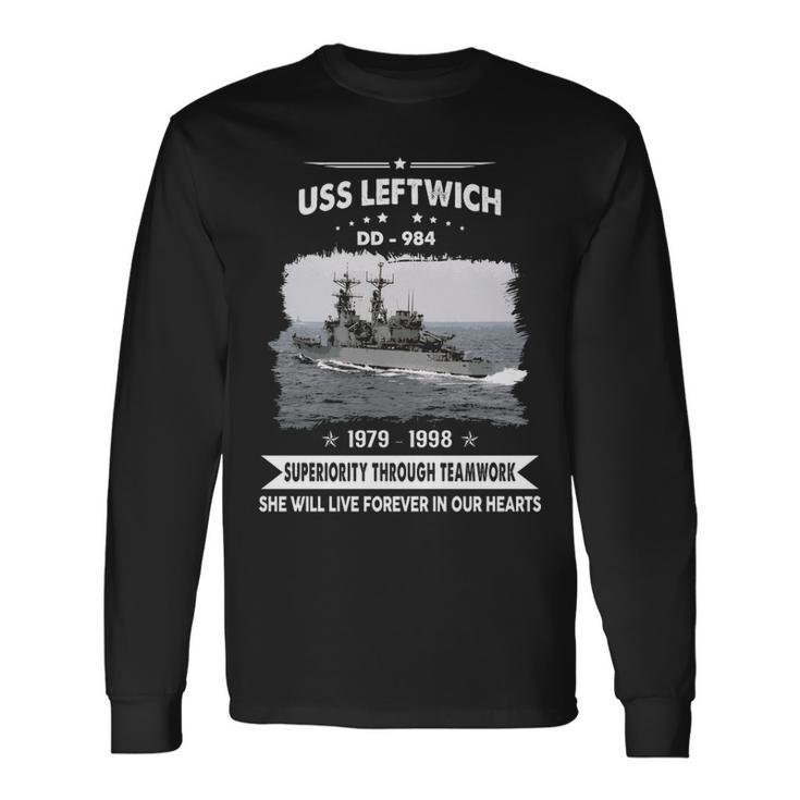 Uss Leftwich Dd Long Sleeve T-Shirt