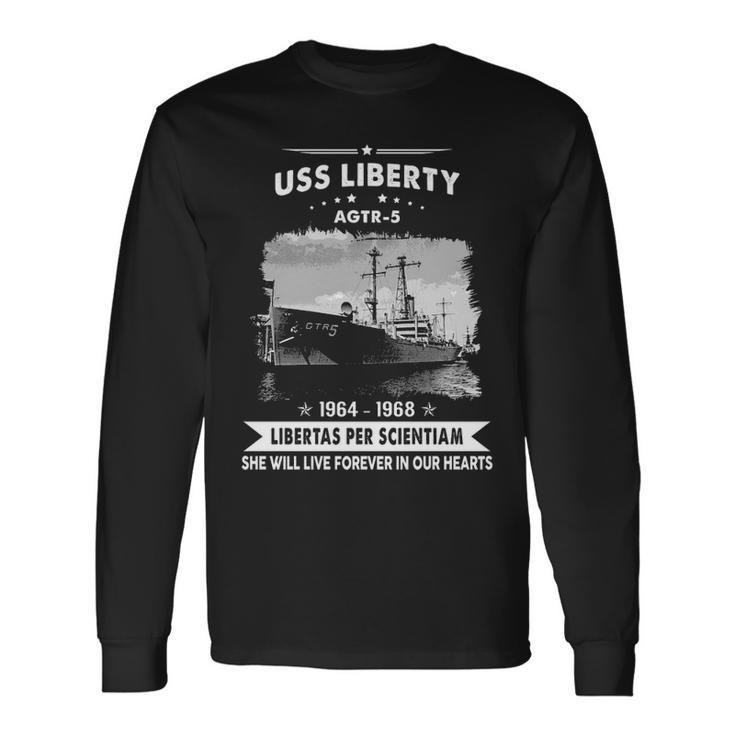 Uss Liberty Agtr Long Sleeve T-Shirt