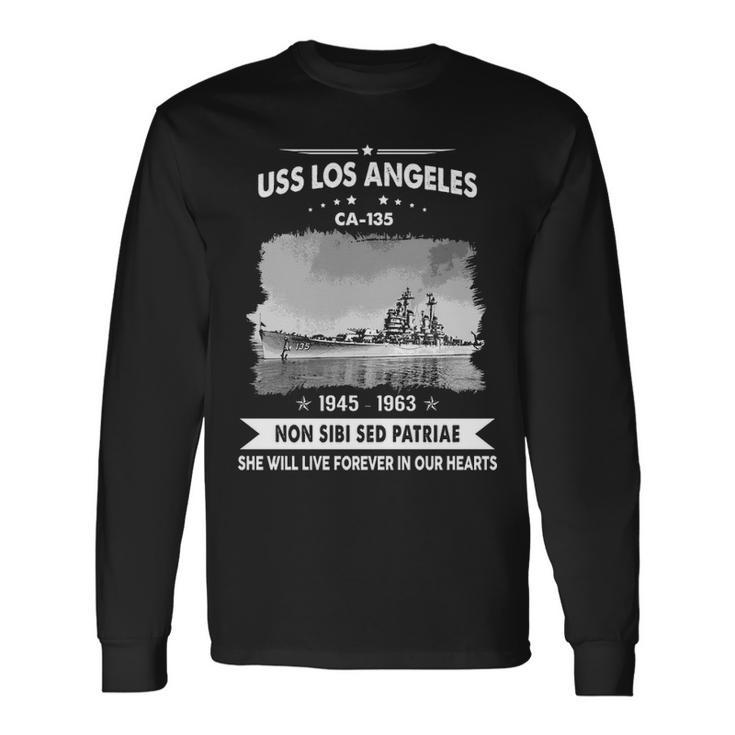 Uss Los Angeles Ca Long Sleeve T-Shirt