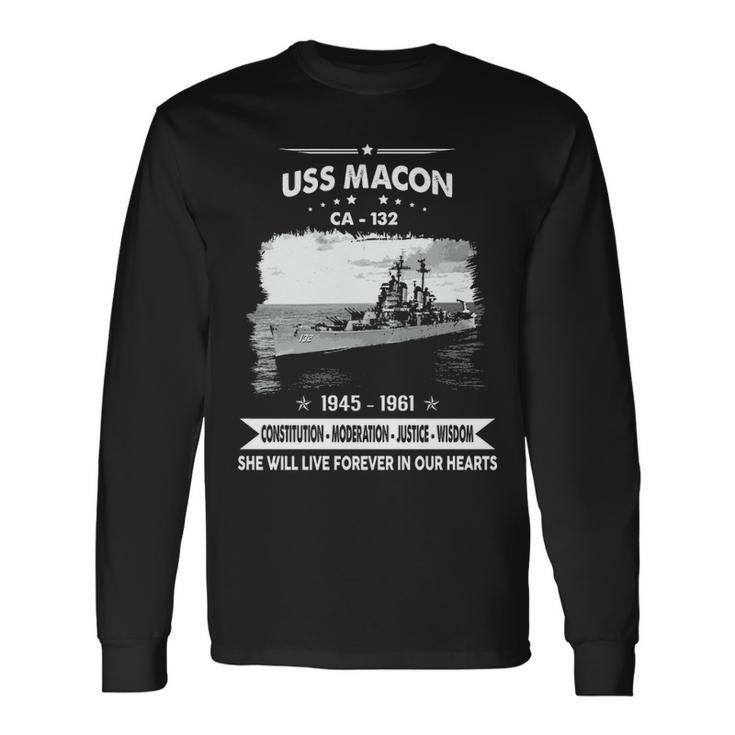 Uss Macon Ca Long Sleeve T-Shirt