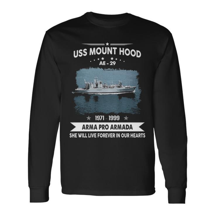 Uss Mount Hood Ae V2 Long Sleeve T-Shirt