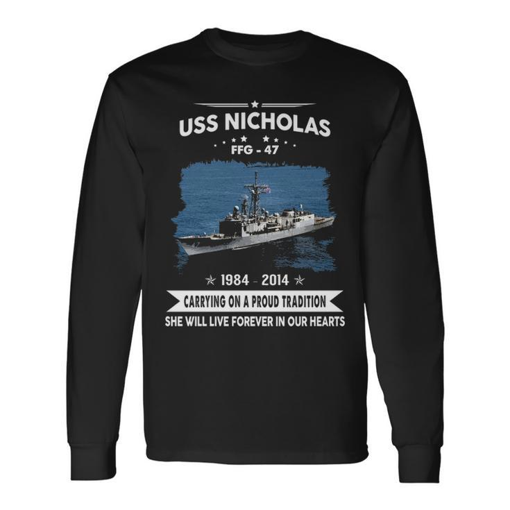 Uss Nicholas Ffg Long Sleeve T-Shirt
