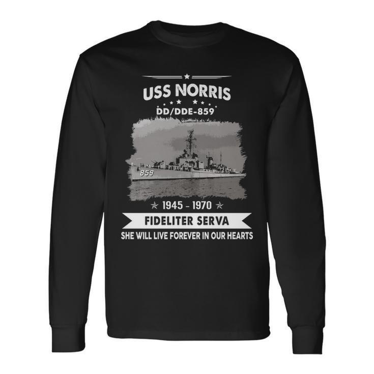 Uss Norris Dd Long Sleeve T-Shirt