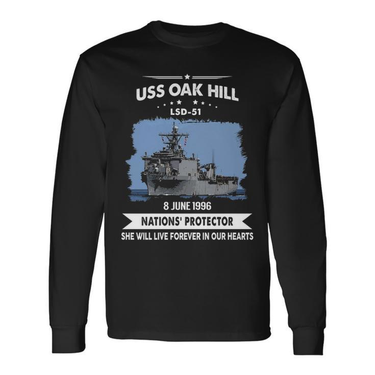 Uss Oak Hill Lsd Long Sleeve T-Shirt