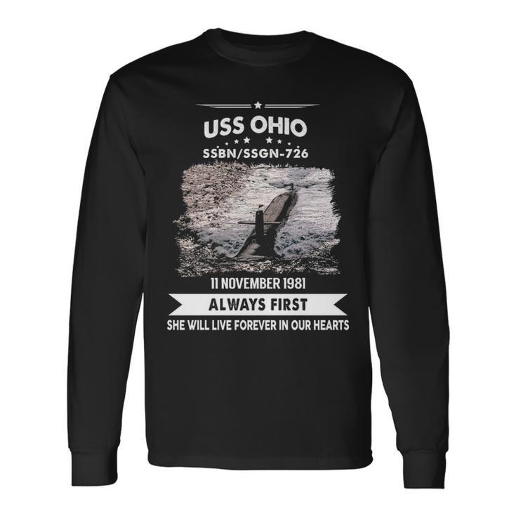 Uss Ohio Ssgn Long Sleeve T-Shirt