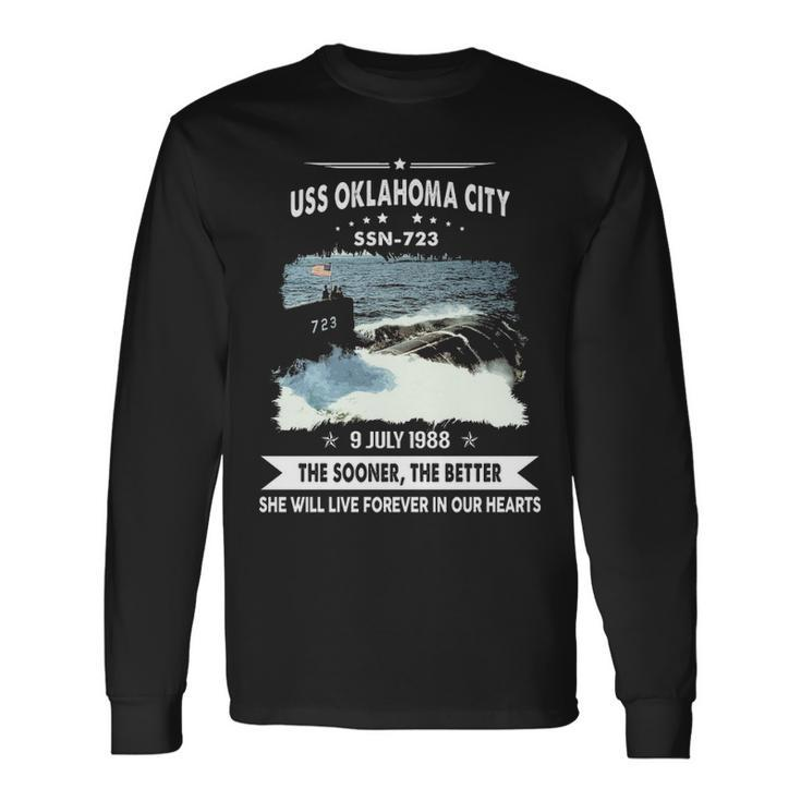 Uss Oklahoma City Ssn Long Sleeve T-Shirt