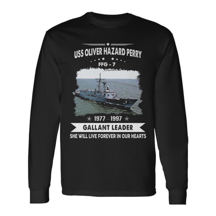 Uss Oliver Hazard Perry Ffg Long Sleeve T-Shirt