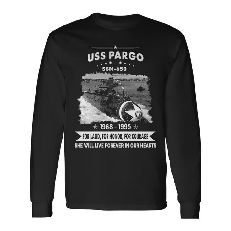 Uss Pargo Ssn Long Sleeve T-Shirt