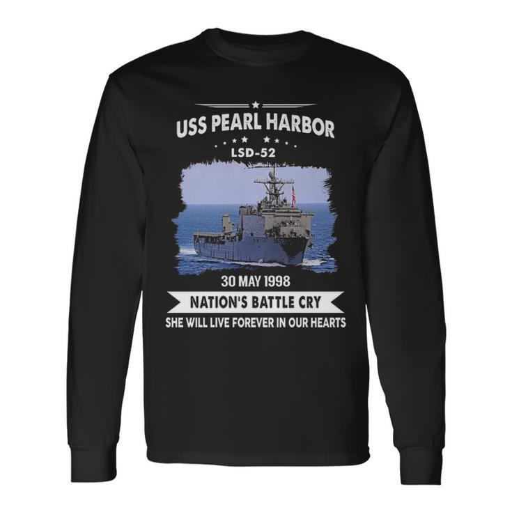Uss Pearl Harbor Lsd V2 Long Sleeve T-Shirt