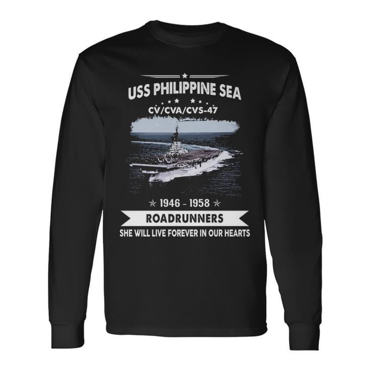 Uss Philippine Sea Cv Long Sleeve T-Shirt