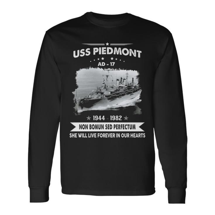 Uss Piedmont Ad Long Sleeve T-Shirt Gifts ideas
