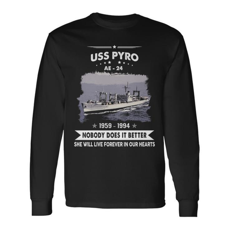 Uss Pyro Ae V2 Long Sleeve T-Shirt