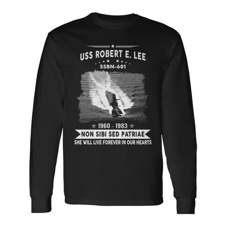 Uss Robert E Lee Ssbn Long Sleeve T-Shirt