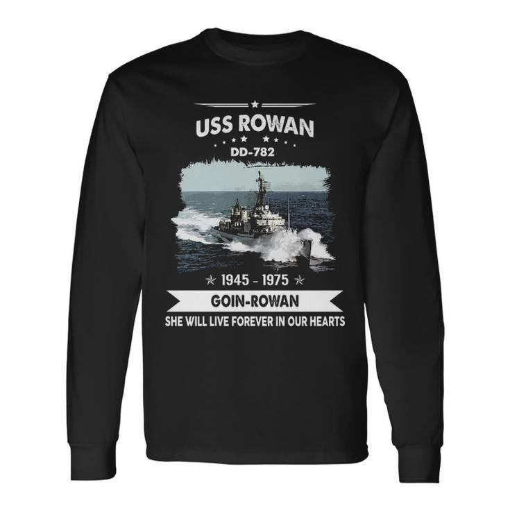 Uss Rowan Dd Long Sleeve T-Shirt