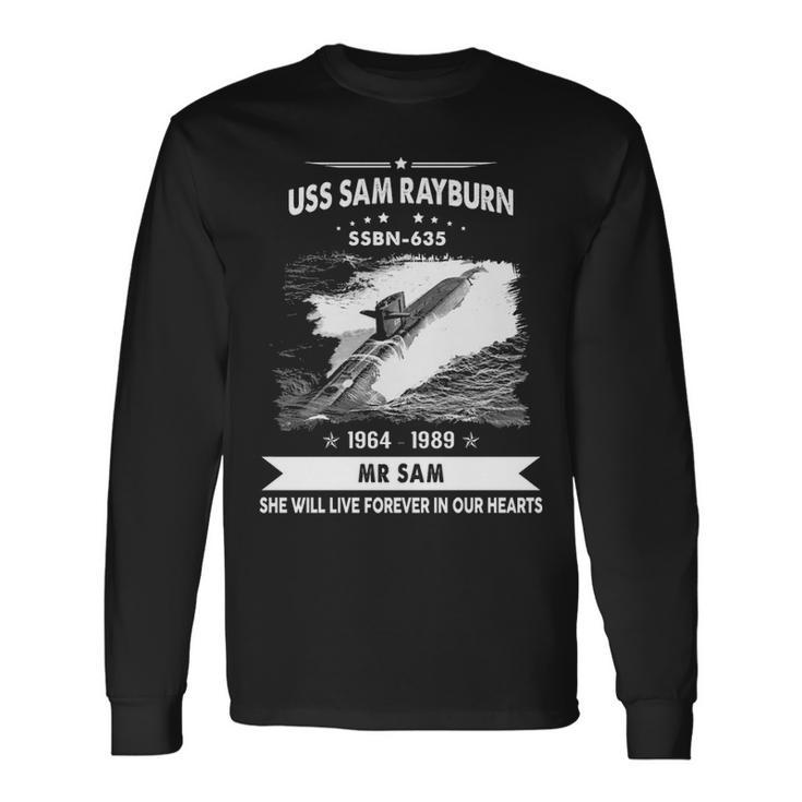 Uss Sam Rayburn Ssbn V2 Long Sleeve T-Shirt