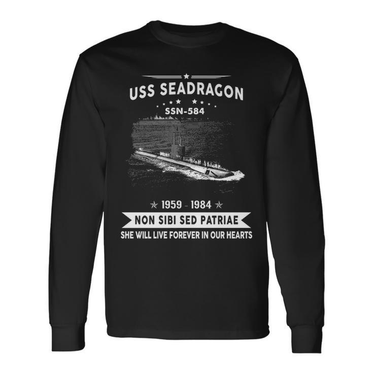 Uss Seadragon Ssn Long Sleeve T-Shirt