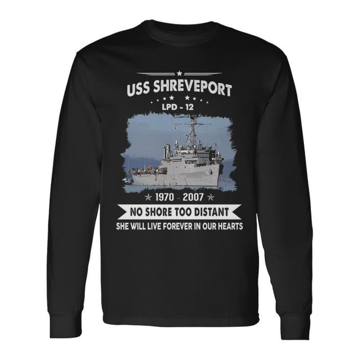 Uss Shreveport Lpd V3 Long Sleeve T-Shirt