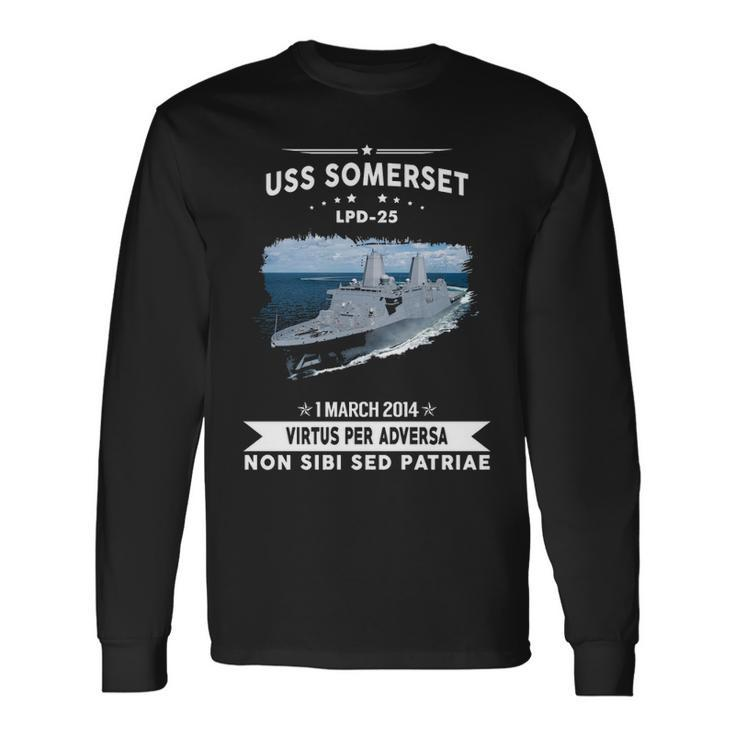 Uss Somerset Lpd Long Sleeve T-Shirt