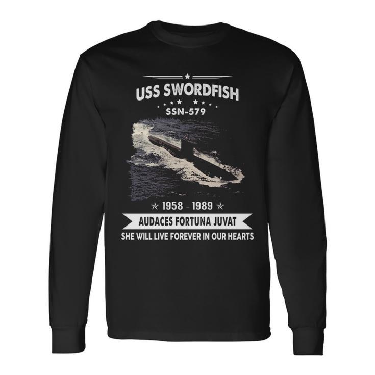 Uss Swordfish Ssn Long Sleeve T-Shirt